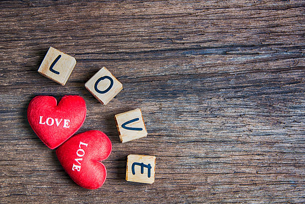 istock Heart with wooden alphabet 639835736