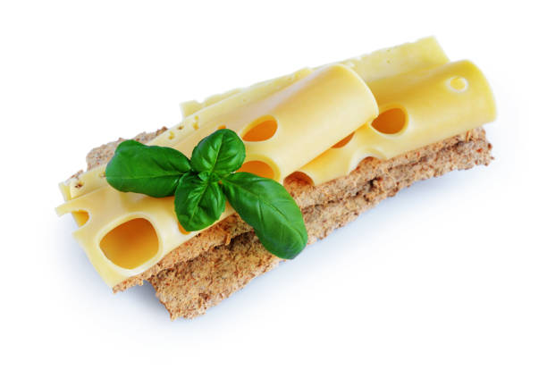 The legendary Tiffany layered salad with grapes, chicken and cheese on the white background. It got its name from the nickname of the lady who posted the recipe of the salad on the culinary portal.