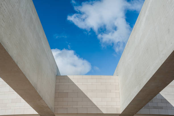 istock Modern architecture in the sky 639842250