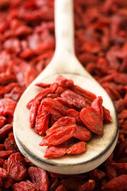 istock Goji berries on a spoon 639842788