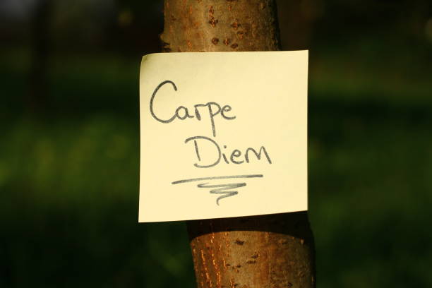 Motivation message Carpe diem (seize the day)