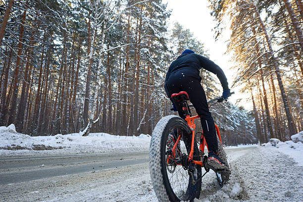 istock Winter bike riding 639851854