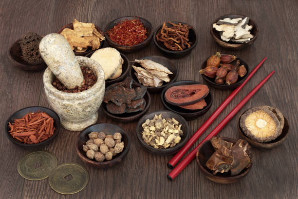 istock Chinese Apothecary Herbs 639852642