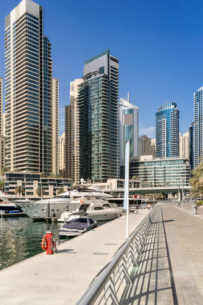 istock Dubai marina walk in the UAE 639858224