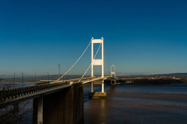istock The older Severn Crossing, suspension bridge 639860800