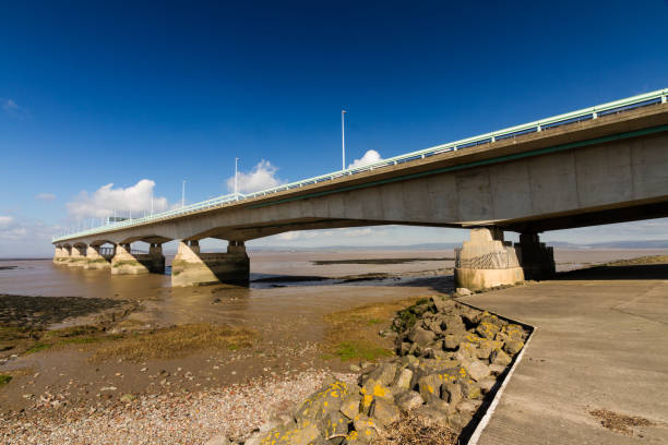 istock Second Severn Crossing, bridge over Bristol Channel 639861592