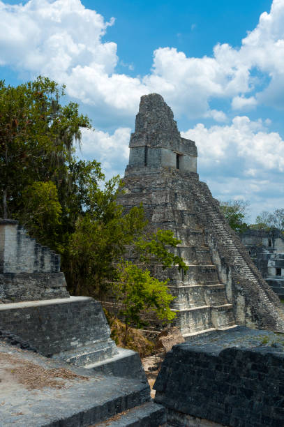 istock Tikal national park in Peten, Maya architecture. Guatemala 639868360