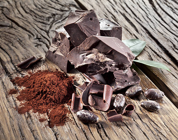 istock Chocolate and cocoa bean. 639873578