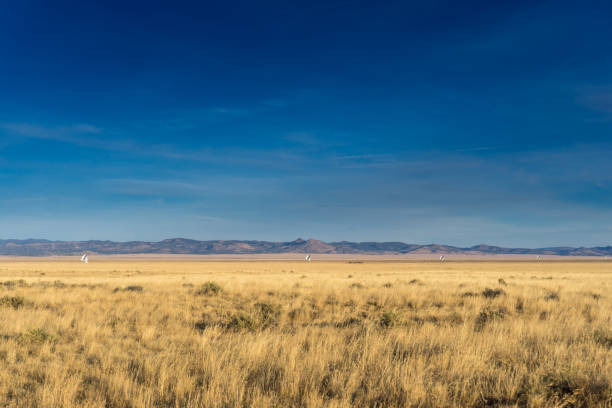 istock Distant Radio Telescopes of VLA 639873990