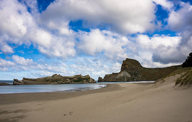 istock Beach at Castlepoint, New Zealand 639877396