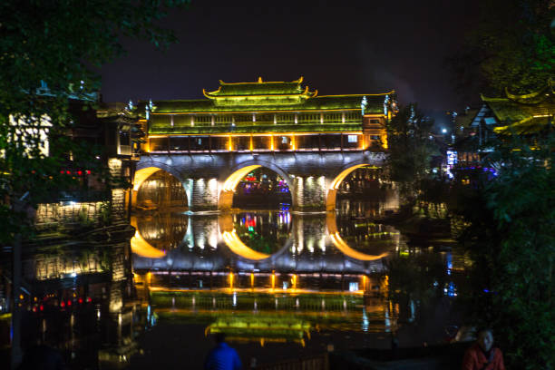 istock Fenghuang County at night, Hunan, China 639877990