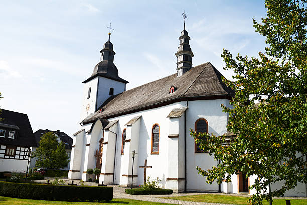 istock St. Gertrudis Church in Schmallenberg-Oberkirchen 639879936
