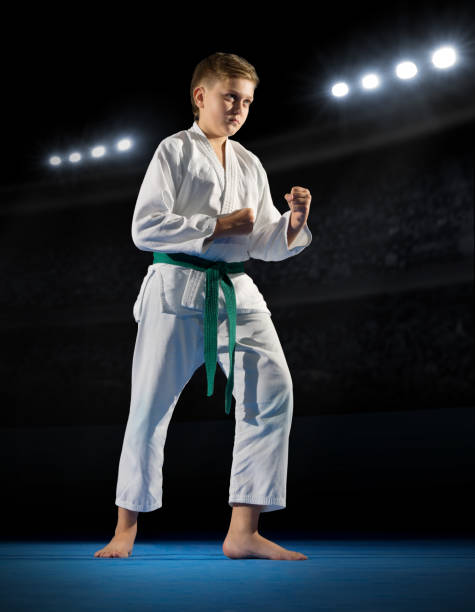 istock Boy martial arts  fighter 639881576