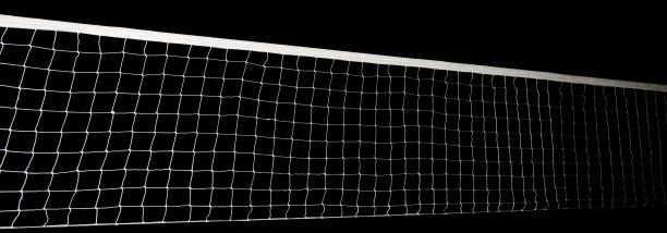 Voleyball net isolated