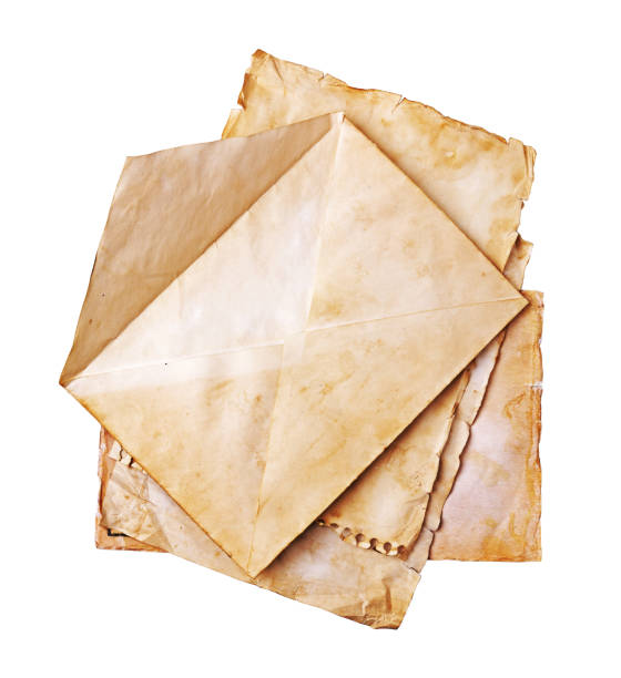 istock Vintage envelope and letters 639886688