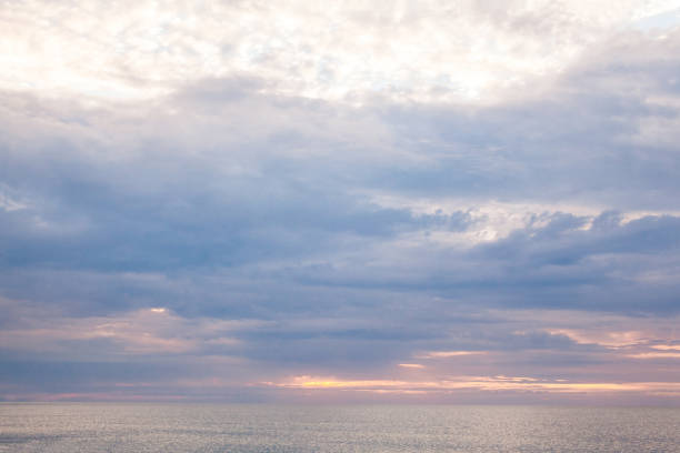 istock Calm sea in the cloudy morning 639890176