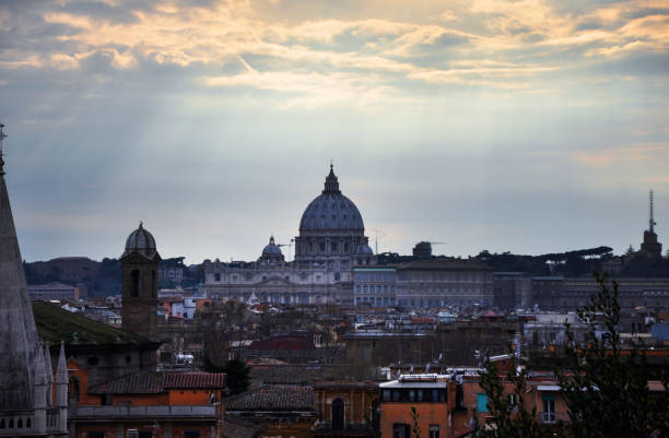 istock Landscape view of Rome 639890482