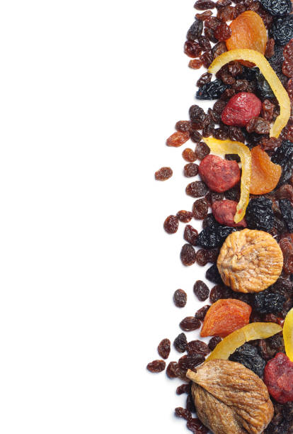 istock Background with different dried fruits 639892070
