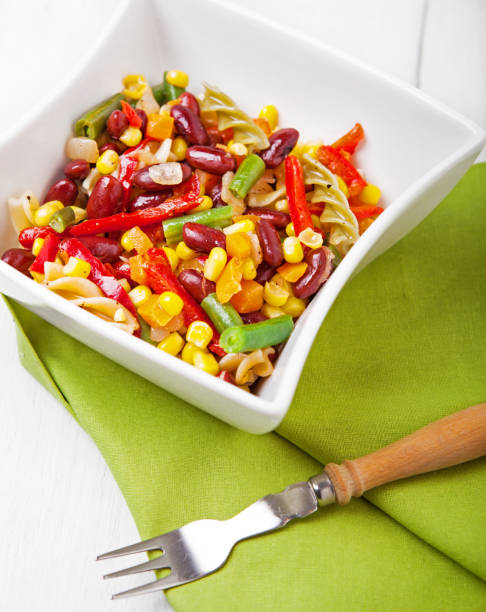 istock Pasta Salad. Mexican mix and pasta. 639897094