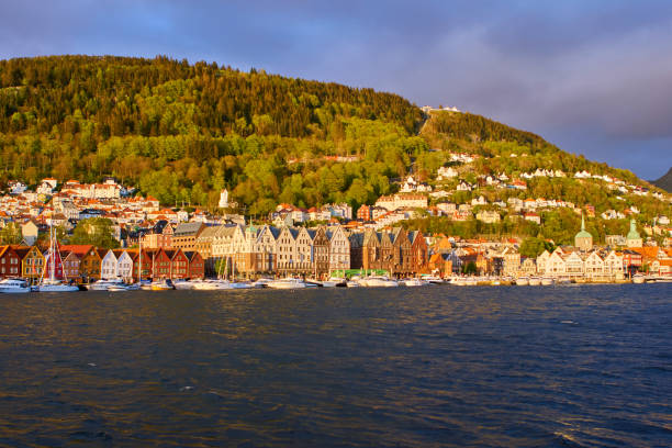istock Bergen's port timber houses 639901530