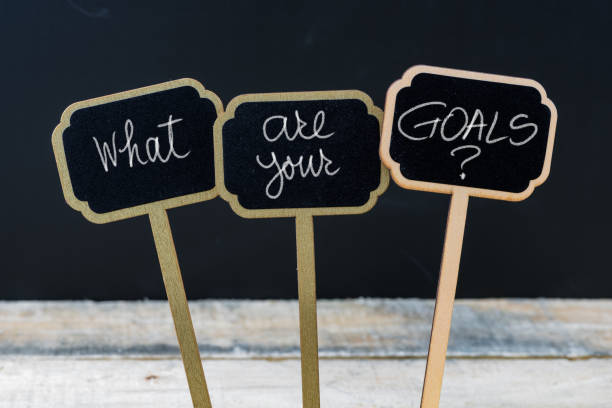 istock Business message WHAT ARE YOUR GOALS ? 639901810