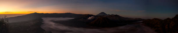 istock Volcano Mount Bromo panorama, just before sunrise 639902724