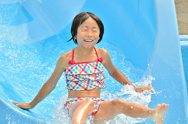 istock Japanese girl swimming 639906478
