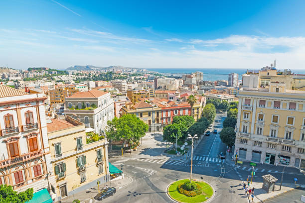 istock Cagliari cityscape on a clear day 639906640