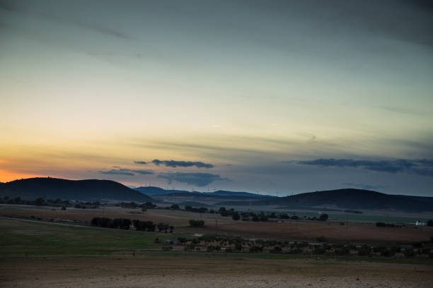 istock Albacete Farmland at Dusk, Spain 639908534