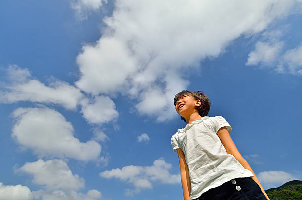 Smiling Japanese girl
