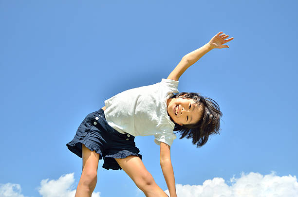 Smiling Japanese girl