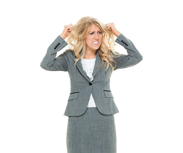 istock Businesswoman looking frustrated 639917150