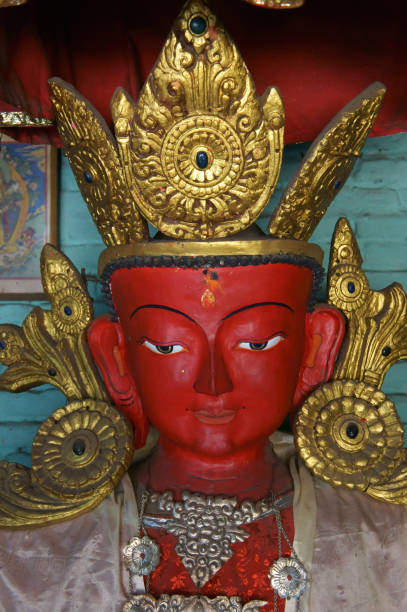 istock sculpture of god Rato Machhendranath 639918220