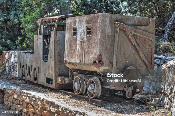Rusty Mine Wagon Stock Photo - Download Image Now - Business Finance and Industry, Cart, Coal
