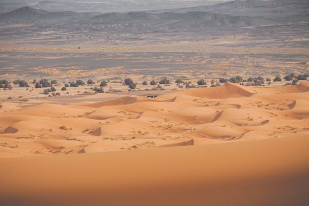 istock Sand dunes in the Sahara Desert, Morocco 639920278