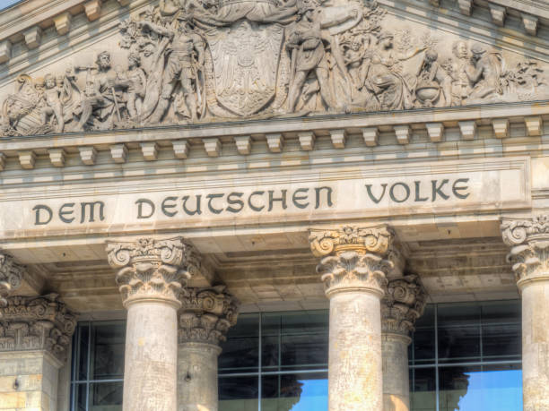 istock Part of German Reichstag in Berlin, Germany 639921772
