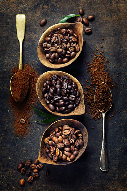 кофе состав  - coffeetree стоковые фото и изображения
