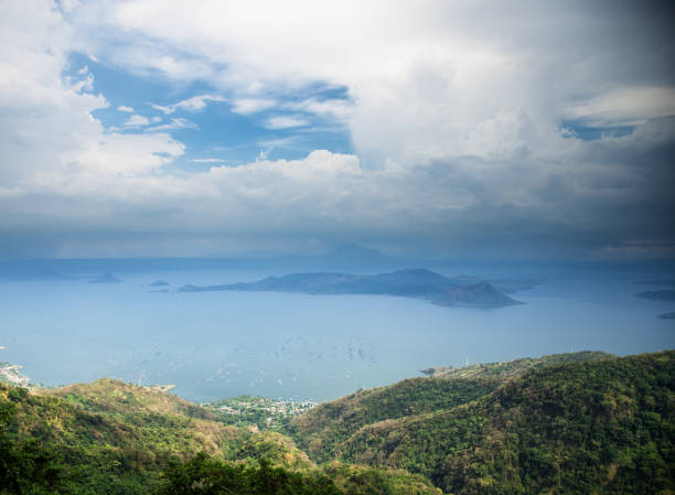istock Mist and Cloud Over Taal Lake, The Philippines 639931534