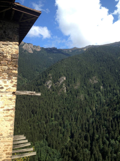 istock View of the Pontic Mountains from Sumela Monastery 639945162