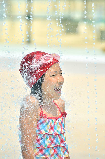 istock Japanese girl swimming 639947470