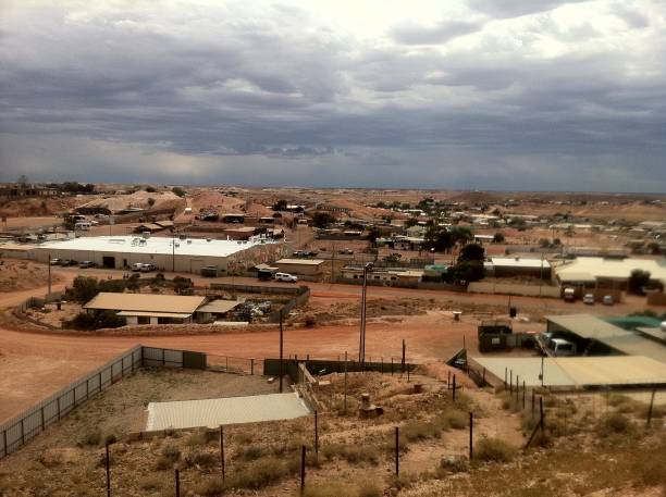 istock Coober Pedy town and dugouts 639947854