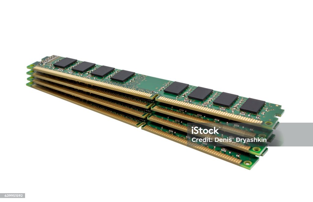 Random Access Memory Modules Components Computer Random Access Memory Modules Stock Photo - Download Image Now ...
