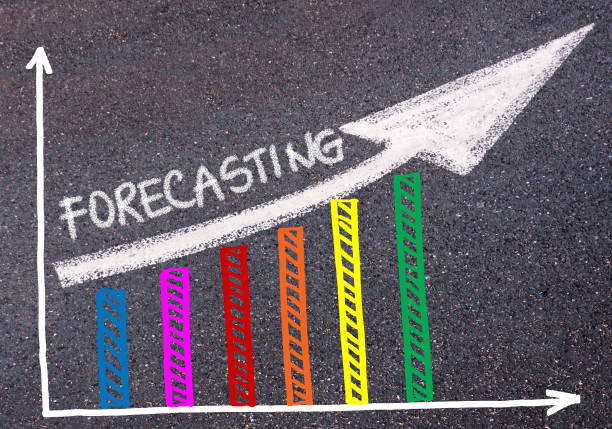 istock FORECASTING written over colorful graph and rising arrow 639954092