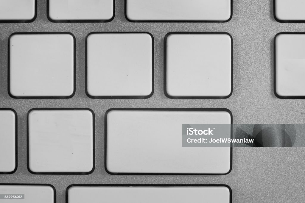 Empty Computer Keys Blank Computer Keyboard Keys 4 Stock Photo - Download Image Now ...