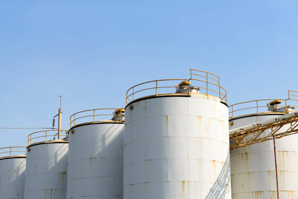 istock The old  big industrial container tank 639956848