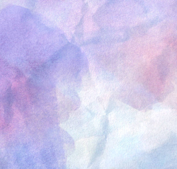 istock Abstract painted watercolor background on paper texture. 639957100
