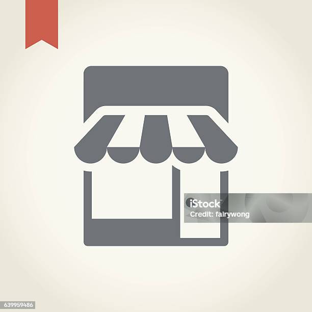 Store Icon Stock Illustration - Download Image Now - Business, Business Finance and Industry, Concepts