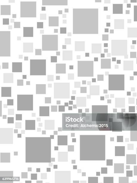 Abstract Background With Flat Boxes Pattern For Render Concept Stock ...