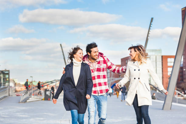istock Group of friends having fun in Hamburg 639967536