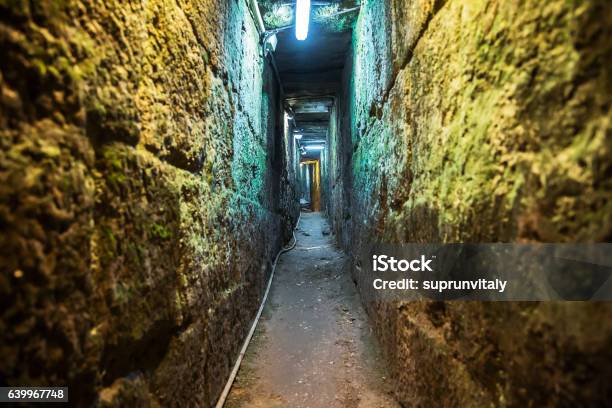 The Herodian Road Stock Photo - Download Image Now - Tunnel, Wailing Wall, Archaeology